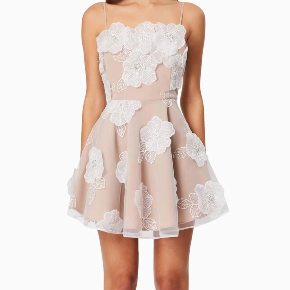 Elliatt 3D Dahlia Dress Size X-Large; worn once